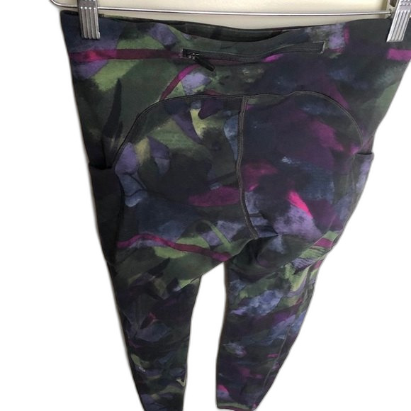 Lululemon Speed Up Tight - Aura Dark Chrome Multi Size 6 - Picture 4 of 13